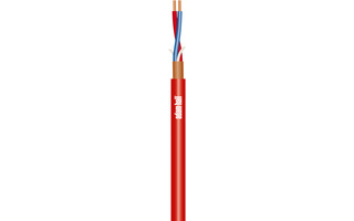 Adam Hall Cables The Stage R Cable de Micro 2 x 0,22 mm² rojo - 100 metros
