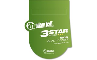 Adam Hall K3MIDI0300GRN - MIDI Cable 3m verde
