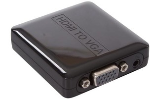 Adaptador HDMI - VGA + Audio