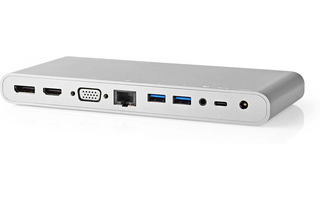 Adaptador USB - USB 3.2 Gen 1 - USB-C - DisplayPort / HDMI  / RJ45 