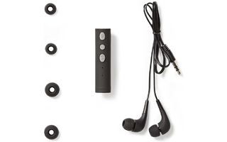 Adaptador de Auriculares - Bluetooth - Micrófono Integrado - Hasta 5 Horas de Reproducción