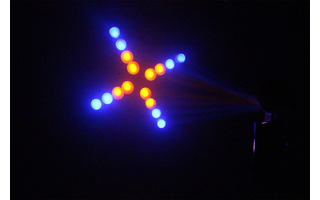Efecto scanner LED RGBWA SCAN-MOON