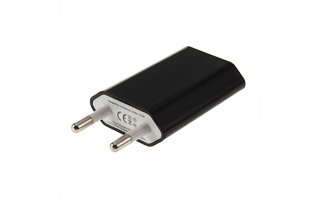 Alimentador USB 5V / 1A - C01-02 Negro