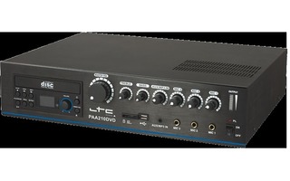 Amplificador P.A 210W 4 canales - CD & USB/SD-MP3