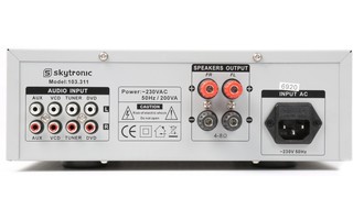 SkyTronic Amplificador estereo de 2 x 50W