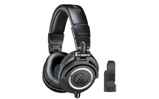 Audio Technica ATH-M50x + BTA10 - Auriculares con adatapdor Bluetooth y batería