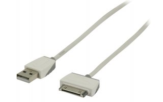 Cable de carga y sincronización para iPod/iPhone/iPad de 1.00 m