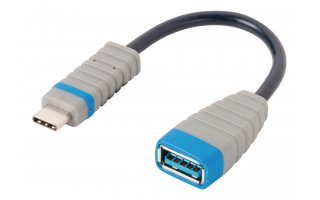 Cable adaptador USB 3.0 A macho - A hembra de 0,20 m