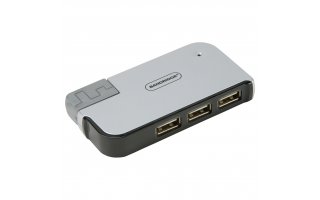 Concentrador USB 2.0 de 4 Puertos para Portátil