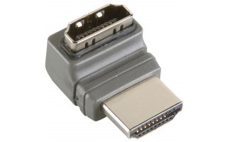 Adaptador HDMI® de alta velocidad con Ethernet a un Ángulo de 270°