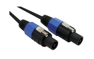 Cable de altavoz profesional - 2x1.5mm² - 3m - Conector Macho de SpeakOn