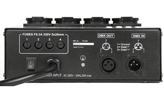 BeamZ Panel de interruptores DMX512 4 canales