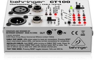 Imagenes de Behringer CT100 - Cable tester