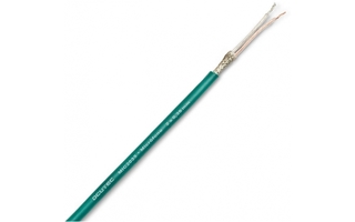 Bobina cable micrófono 2x035 mm2 - Verde DCU