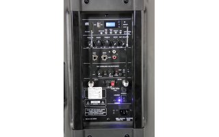 Sistema portable 15 - USB / MP3 / Bluetooth & 2 x Micrófonos VHF - DJMania