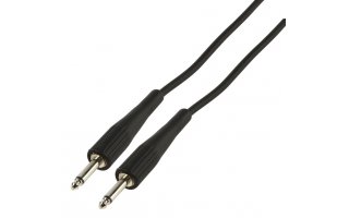 Guitar cable 6.35mm plug - 6.35mm plug 6.00 m