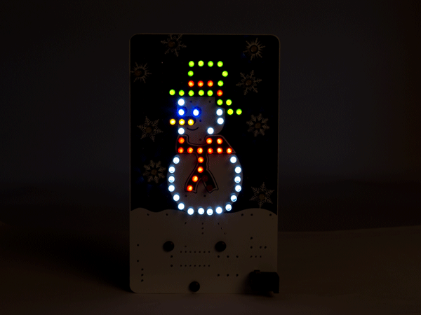 Hombre de las nieves - Kit LED