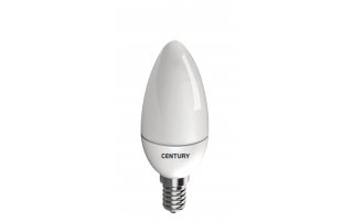 LED vela de cerámica, 4 W, casquillo E14, 3000 K