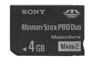 Tarjeta de memoria Pro Duo 4GB
