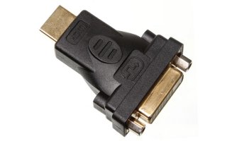 CONECTOR HDMI MACHO A CONECTOR DVI-D HEMBRA / PROFESIONAL