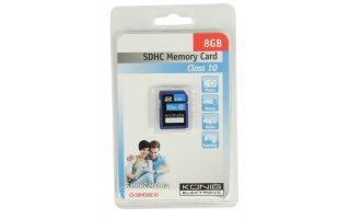 Tarjeta de memoria SDHC Clase 10 de 8 GB