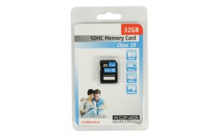 Tarjeta de memoria SDHC Clase 10 de 32 GB 