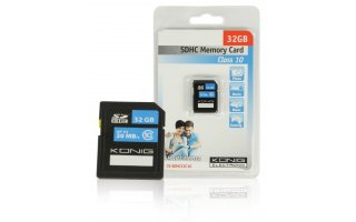 Tarjeta de memoria SDHC Clase 10 de 32 GB 