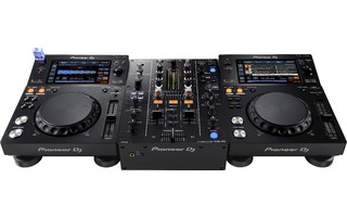 Cabina Pioneer DJ - DJM-450 + 2 XDJ-700