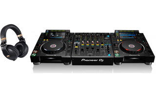 Cabina DJ Pioneer DJ Nexus 2 + HDJ X10C Limited Carbon Edition