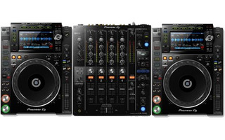 Cabina Pioneer DJ - DJM 750Mk2 + 2x CDJ-2000 Nexus 2