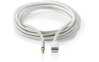 Cable Adaptador Lightning de Apple para Auriculares - Lightning de Apple Macho de 8 Pines a 3,5