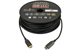 Cable HDMI 2.1 AOC 8K Fibre Cable - 15 metros