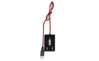 Cable USB a 2 micrófonos jack 6.3 Hembra mono