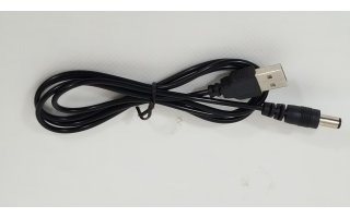 Cable USB a alimentación 5.5-2.1/2.2 ( diametro conector )