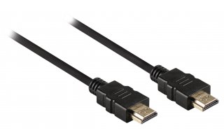 Cable de Alta Velocidad HDMI™ con Conector HDMI™ a Conector HDMI™ de 1,20 m en negro