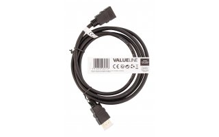Cable de Alta Velocidad HDMI con Conector HDMI a Conector HDMI de 1,20 m en negro