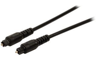 Cable de audio digital Toslink macho - Toslink macho de 2.00 m en color negro