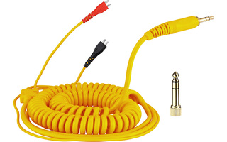 Cable espiral Sennheiser HD 25 - Amarillo 3.5 m