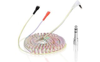 Cable espiral Sennheiser HD 25 - Transparente 3.5 m