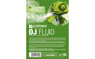 Cameo DJ FLUID 10L - Líquido de niebla de densidad y duración media 10 l