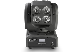 Cameo NanoWash 400 - Minicabeza móvil washer con 4 LED Cree RGBW de 10 W, control individual de 