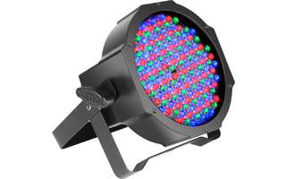 Cameo FLAT PAR CAN RGB 10 IR SET - Set de 4 Focos PAR LED RGB planos Spot 144 x 10 mm con Carcas