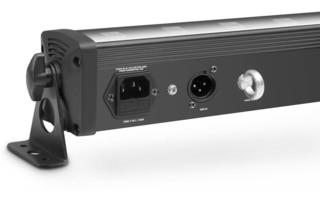 Cameo UVBAR 200 IR - Barra de LEDs UV 12 x 3 W con carcasa negra y mando a distancia por infrarr
