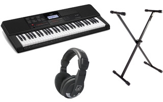 Casio CT-X700 SET - Auriculares + Soporte teclado