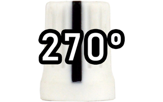Chroma Cast Super knob 270º -  Blanco