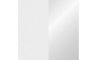 Confetti electrico 80 cm - Blanco plata