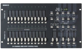 Controlador de iluminación DMX de 24 canales - Stock B
