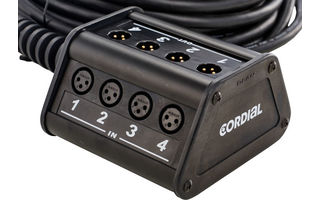 Cordial CYB 8-4 C - Stagebox 8 entradas 4 retornos, longitud 30 metros