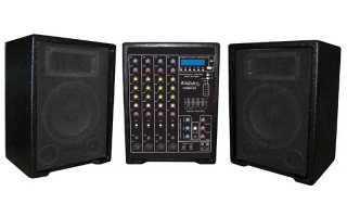 Imagenes de COMBO 2X100W WITH USB-SD MP3 COMBO50