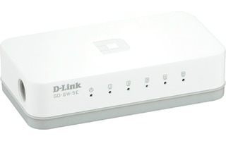 D-Link GO Mini Switch 5 puertos 10/100 Mbps
